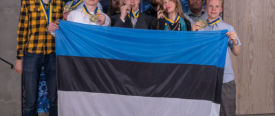 Eesti võistkond medalitega