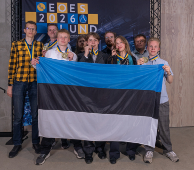 Eesti võistkond medalitega